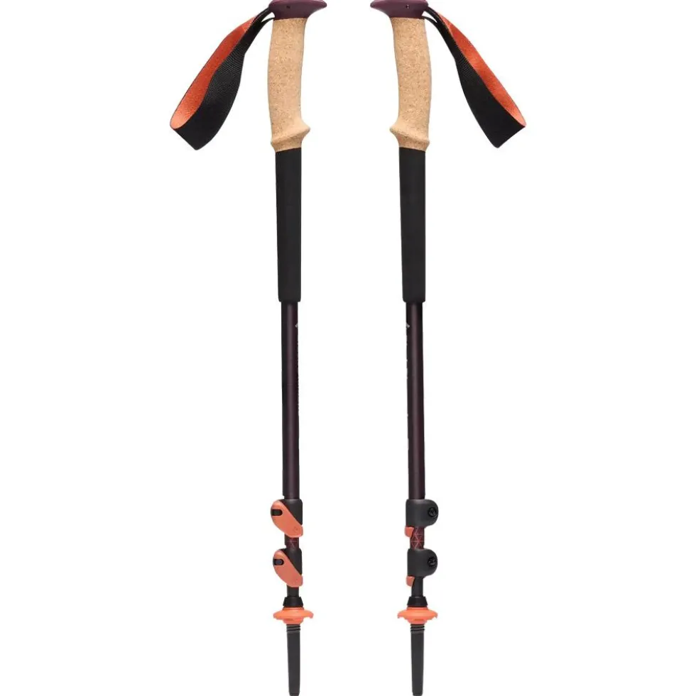 Bastoncini Black Diamond Trail Cork Trekking 100-140 cm Fig