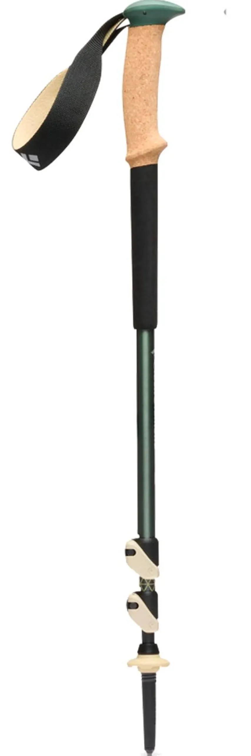Bastoncini Black Diamond Trail Cork Trekking 100-140 cm Laurel Green