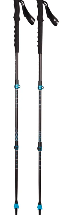 Bastoncini C.A.M.P. Backcountry Gt 135 cm Black Blue