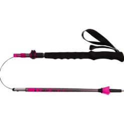 Bastoncini C.A.M.P. Laser Adj Women 125 cm Black Pink
