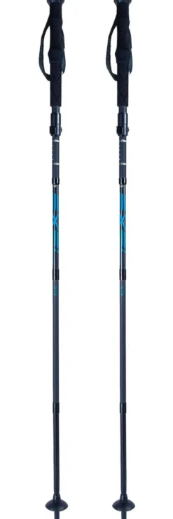 Bastoncini Exel Glen 115-130 Black Blue