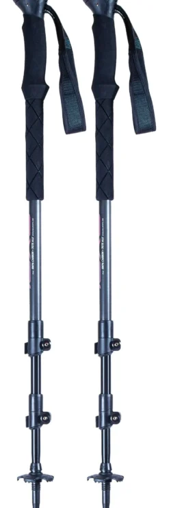 Bastoncini Exel Peak Woman Carbon 100-135 Grey Pink