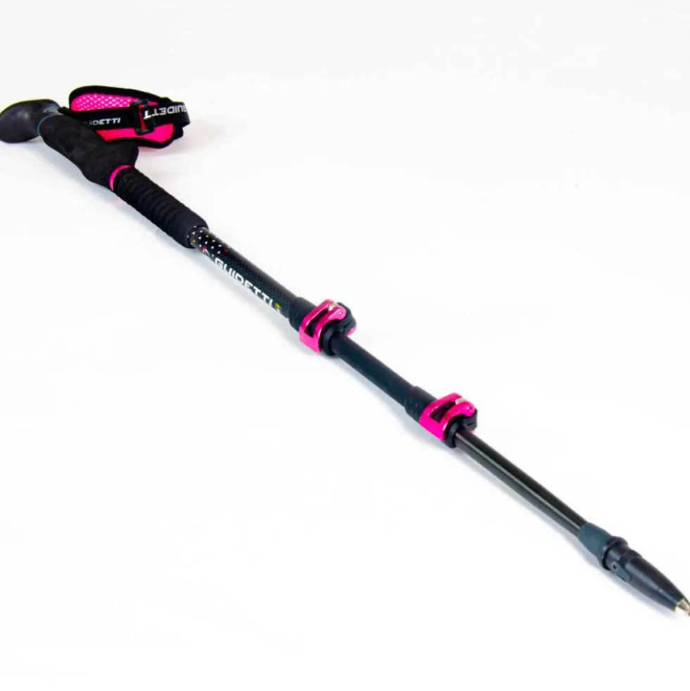Bastoncini Guidetti B Light Women Carbone/Alu 125 cm Noir Rose