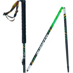 Bastoncini Guidetti Explore Aero Alu Noir Vert