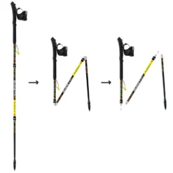 Bastoncini Guidetti Flashlock Platinium Néo Carbone Perf