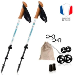 Bastoncini Guidetti Région Alu 62-135 cm Mont Blanc
