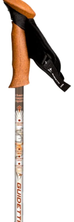 Bastoncini Guidetti Région Alu 62-135 cm St-Jacques De Compostelle