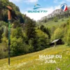 Bastoncini Guidetti Région Alu 62-135 cm Massif Du Jura