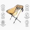 Bastoncini Lacal Stick Chair Beige