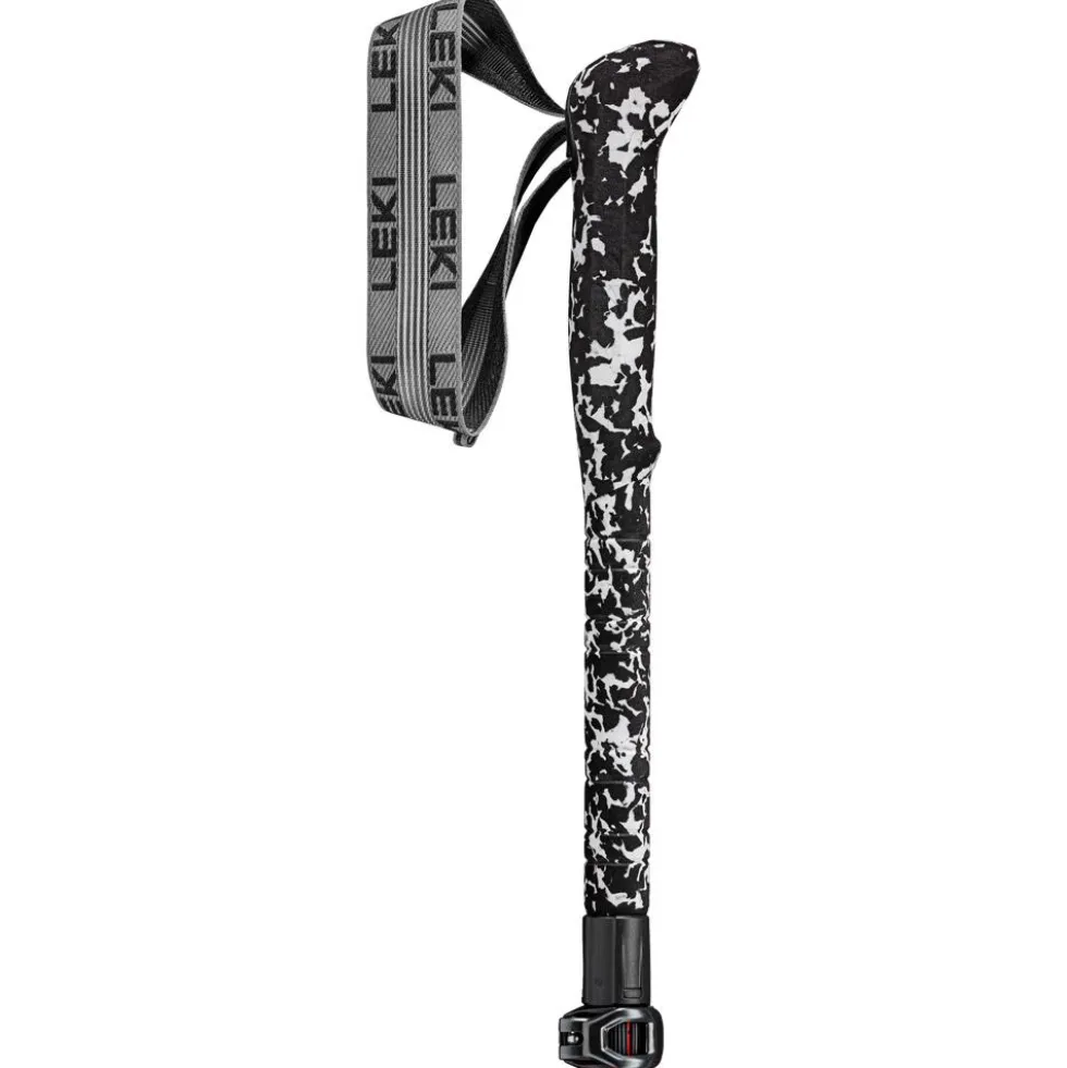 Bastoncini Leki Skysolo Fx Carbon 120-140 cm Neon Orange White Black