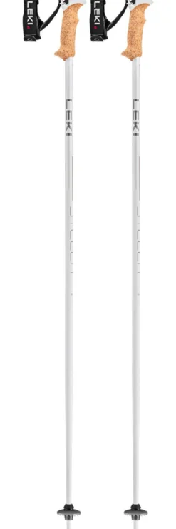 Bastoncini Leki Stella S White Silver White gold