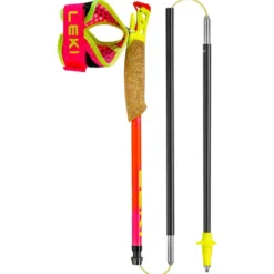 Bastoncini Leki Ultratrail Fx.One Superlite Neon Pink Pastel Orange Neon Yellow