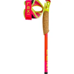 Bastoncini Leki Ultratrail Fx.One Superlite Neon Pink Pastel Orange Neon Yellow
