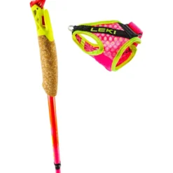 Bastoncini Leki Ultratrail Fx.One Superlite Neon Pink Pastel Orange Neon Yellow