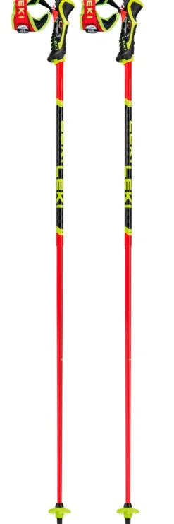 Bastoncini Leki Venom Sl 3D Bright Red Black Neonyellow