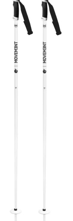 Bastoncini Movement Branded Alu White