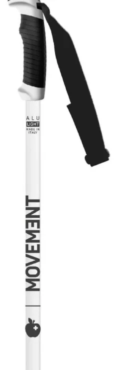 Bastoncini Movement Branded Alu White