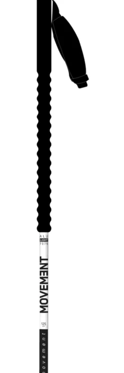 Bastoncini Movement Freeski One Black White