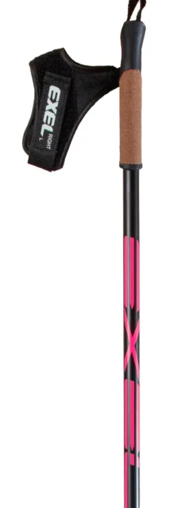 Bastoncini sci di fondo Exel Centra Black Pink