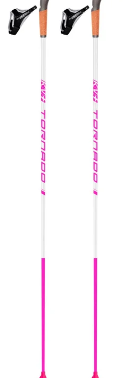 Bastoncini sci di fondo KV+ Tornado Junior Pink
