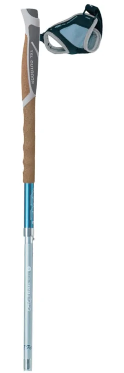 Bastoncini TSL Trail Alu 4 Cork Cross Short Azur
