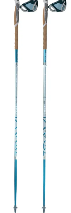 Bastoncini TSL Trail Alu 4 Cork Cross Short Azur