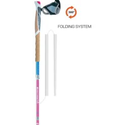 Bastoncini TSL Trail Carbon 4 Cork Short Women Flamingo