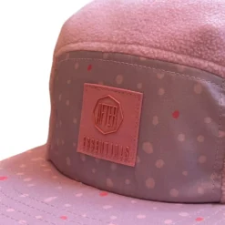 Berretto After Essentials Fleeced 5 Panels Cap Coral