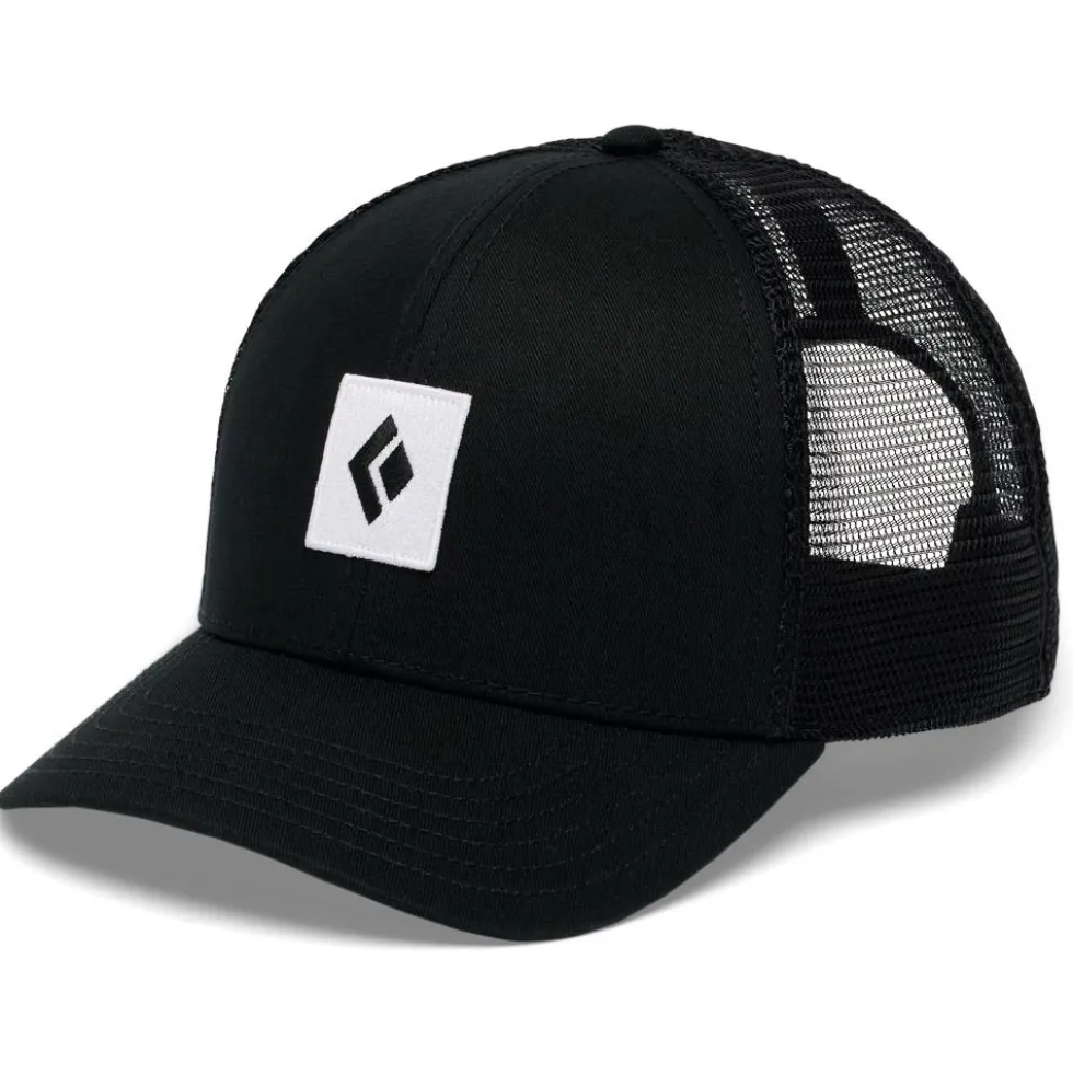 Berretto Black Diamond Bd Trucker Hat Black White Icon Patch