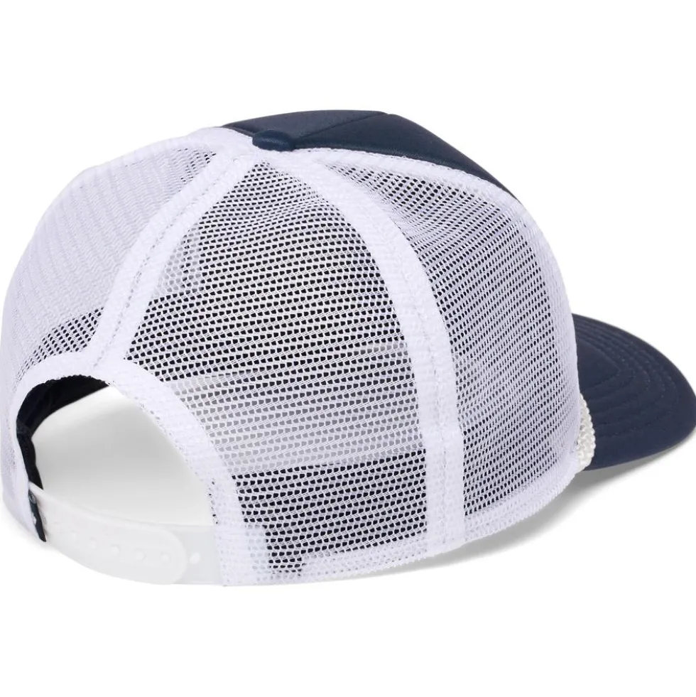 Berretto Black Diamond Flat Bill Trucker Hat Charcoal White Mountainscape