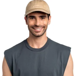 Berretto Buff Essential Baseball Cap Solid Sand