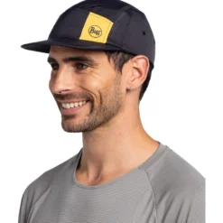 Berretto Buff 5 Panel Go Cap Logo Black