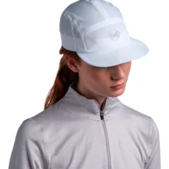 Berretto Buff 5 Panel Go Cap Solid White