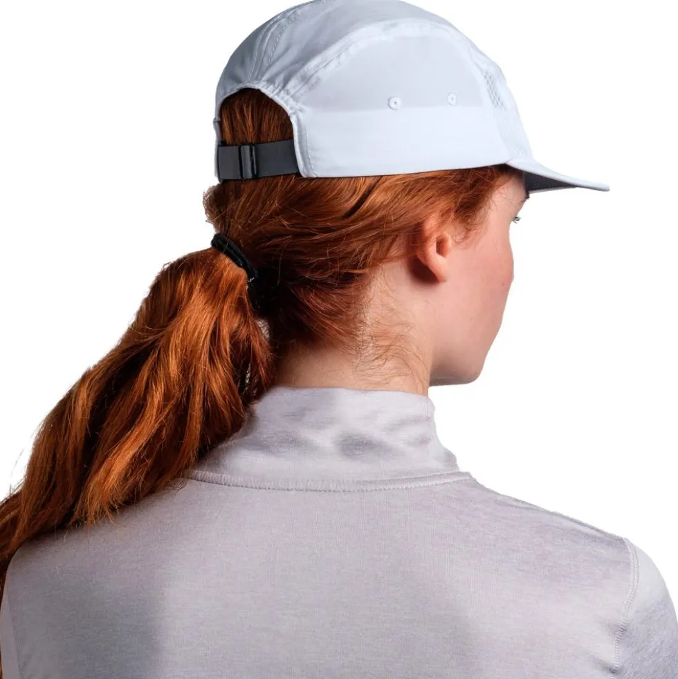 Berretto Buff 5 Panel Go Cap Solid White