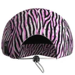 Berretto Curlynak Running Cap Pink Zèbre