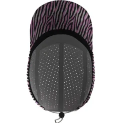Berretto Curlynak Running Cap Pink Zèbre