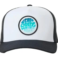 Berretto Rip Curl Wetsuit Icon Trucker Black White