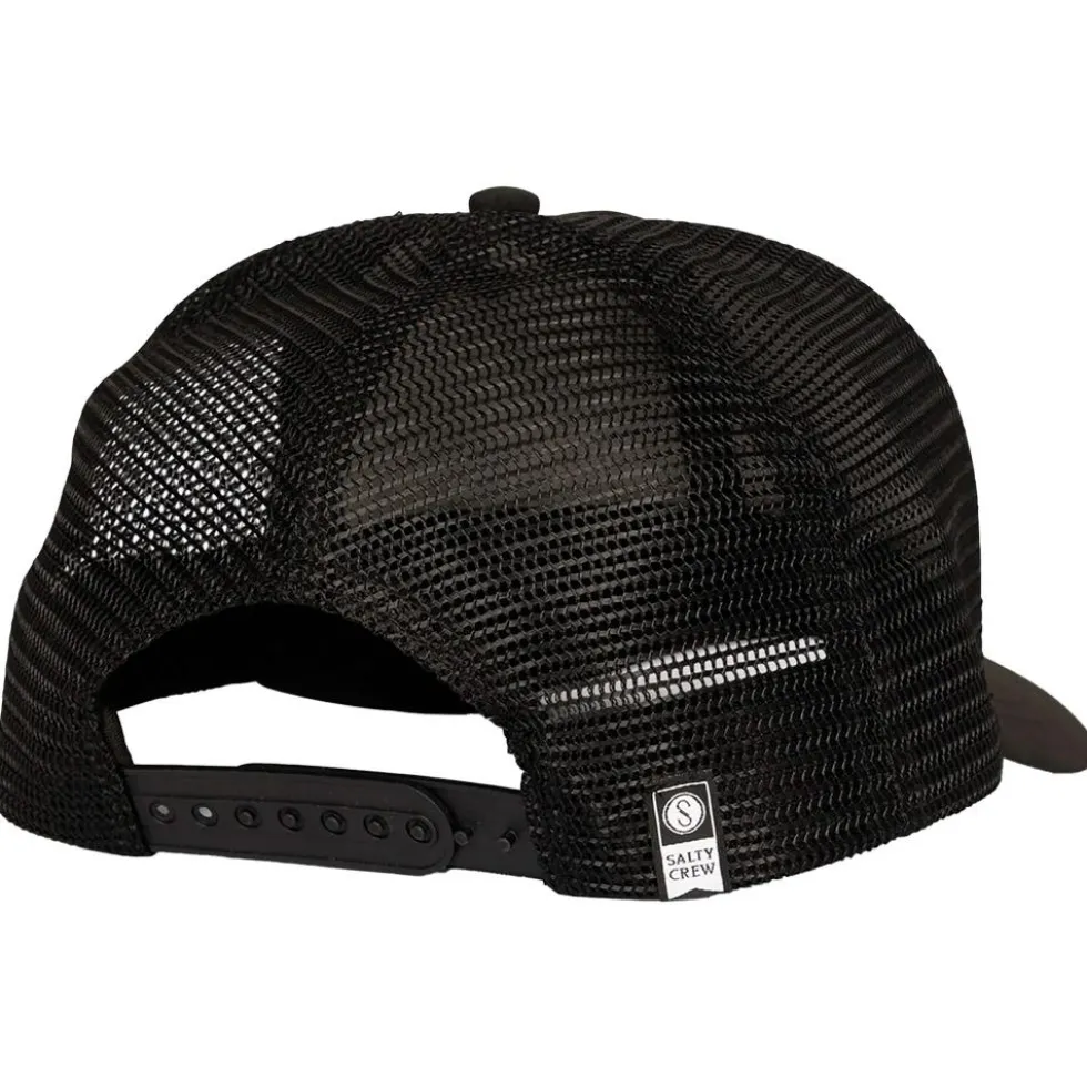 Berretto Salty Crew Baited Retro Trucker Black