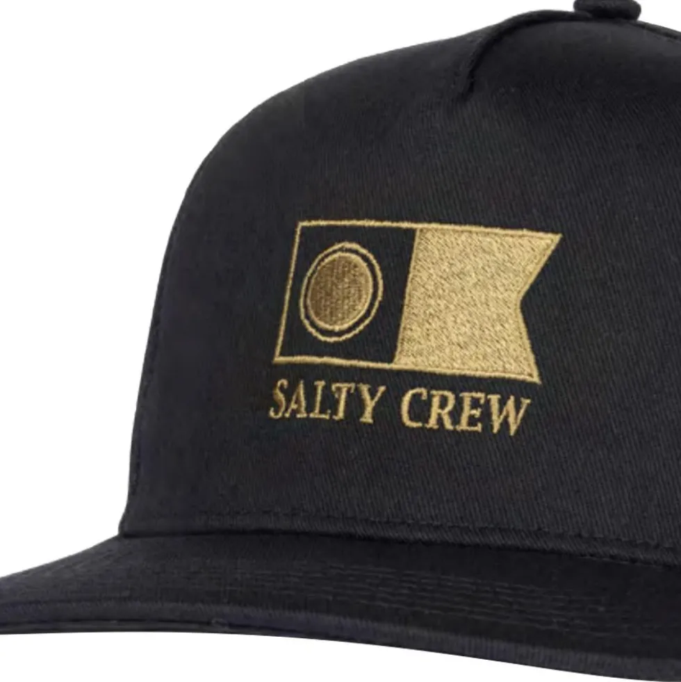 Berretto Salty Crew Flagship 5 Panel Black