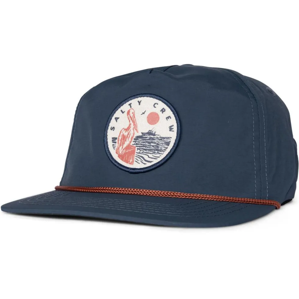Berretto Salty Crew Stake Out 5 Panel Bluefin