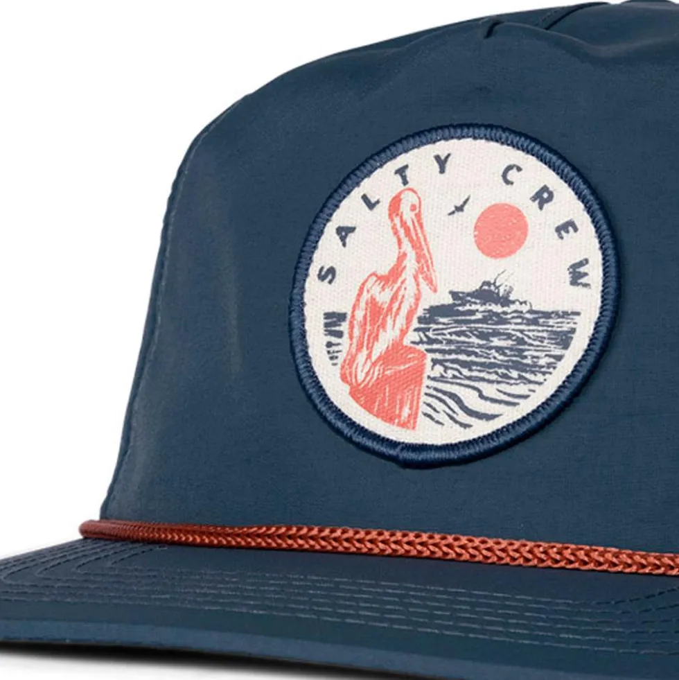 Berretto Salty Crew Stake Out 5 Panel Bluefin