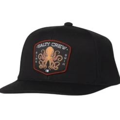 Berretto Salty Crew Tako Club Snapback Black