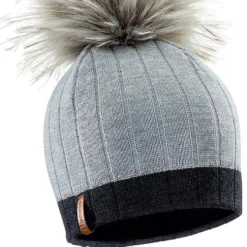 Berretto sci Ledrapo Céleste Light Grey Charcoal Grey