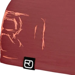 Berretto sci Ortovox 120 Tec Logo Beanie Mountain Rose