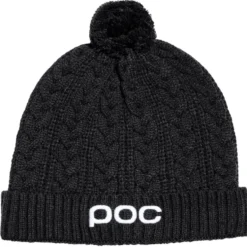 Berretto sci Poc Cable Beanie Uranium Black Uranium Black