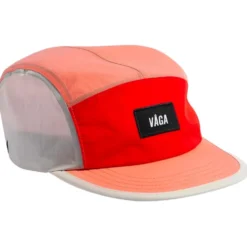 Berretto Vaga Pacer Cap Flame Red Coral Dust Grey