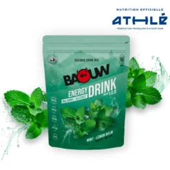 Bevi Baouw Énergétique Isotonique Bio 585 g. Menthe Mélisse
