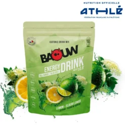 Bevi Baouw Énergétique Isotonique Bio 585 g. Citron Fleur De Sureau