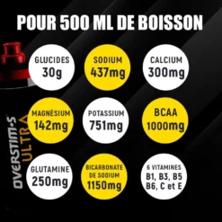 Bevi Overstims Hydrixir Ultra 400 g. Fruits Rouges