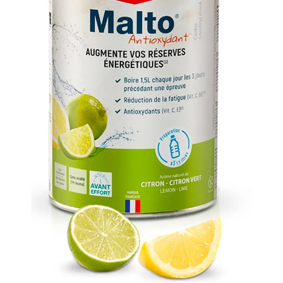 Bevi Overstims Malto Antioxydant 450 g. Citron & Citron Vert